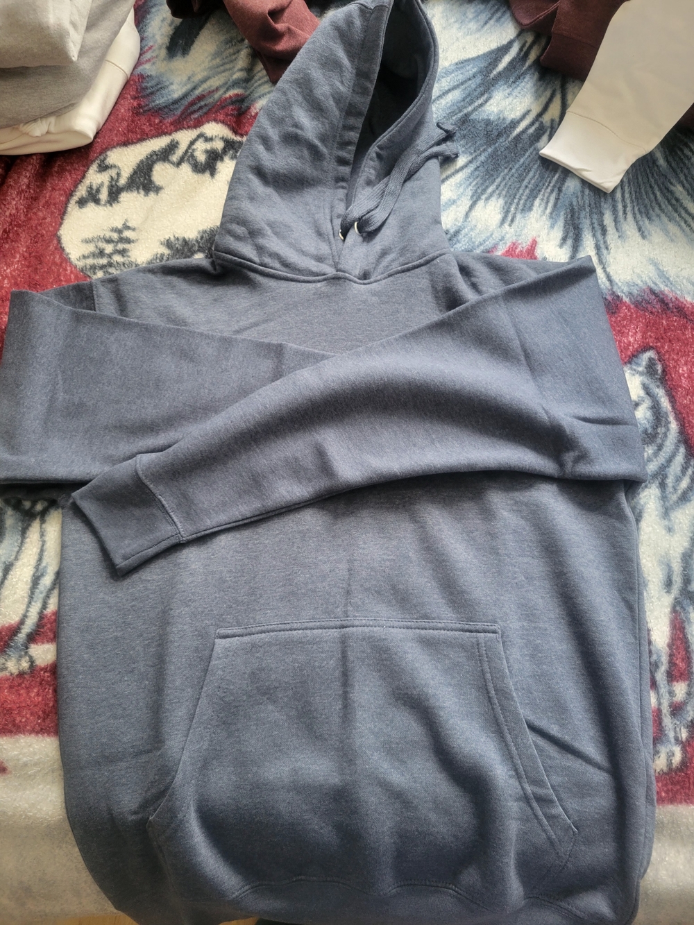 Men's Classic Pullover Hoodie - Slate Navy
